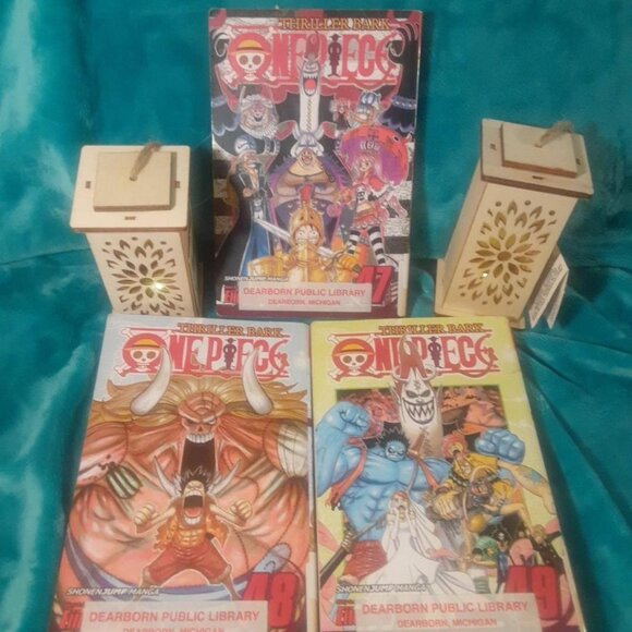 One Piece Thriller Bark 47, 48, 49 By Eiichiro Oda, Viz 3 Ex-library Manga Lot - Picture 1 of 4